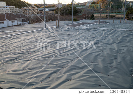 Protection of planned housing construction site 136548834