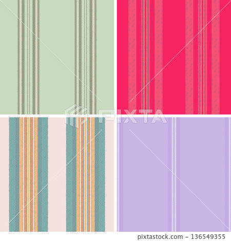 New Year striped pack designed for licensing projects. Market ready lines styles suit seasonal products. Vector files stay flexible. New Year striped pack designed for licensing projects. Market ready lines styles suit seasonal products. Vector files stay flexible. 136549355