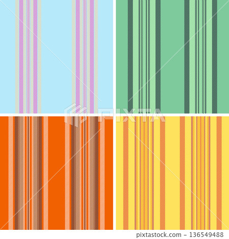 Seasonal striped collection designed for New Year textiles. The pack works for decor concepts and soft goods. Seamless vectors repeat evenly. Seasonal striped collection designed for New Year textiles. The pack works for decor concepts and soft goods. Seamless vectors repeat evenly. 136549488