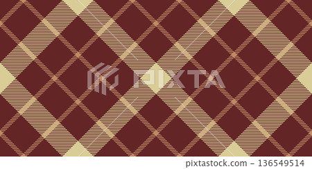 Multicultural texture plaid seamless, curtain background textile pattern. Genuine vector tartan fabric check in red and yellow colors. Multicultural texture plaid seamless, curtain background textile pattern. Genuine vector tartan fabric check in red and yellow colors. 136549514