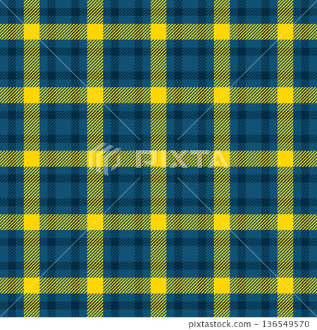 Unique vector background texture, periodic tartan textile pattern. Hanukkah fabric check seamless plaid in atlantic and dark colors. Unique vector background texture, periodic tartan textile pattern. Hanukkah fabric check seamless plaid in atlantic and dark colors. 136549570