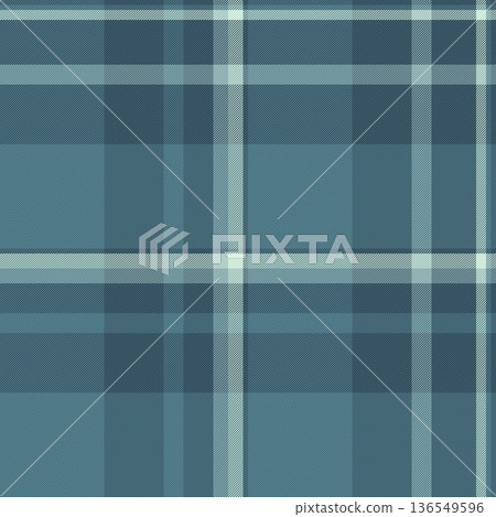 Marketing vector background seamless, ethnicity tartan textile plaid. Mockup pattern fabric texture check in cyan and pastel colors. Marketing vector background seamless, ethnicity tartan textile plaid. Mockup pattern fabric texture check in cyan and pastel colors. 136549596