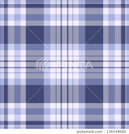 Ireland tartan vector fabric, layout plaid seamless background. Menswear check texture pattern textile in light and white colors. 136549600