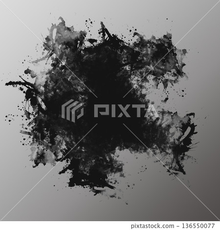 抽像水墨背景素材 136550077