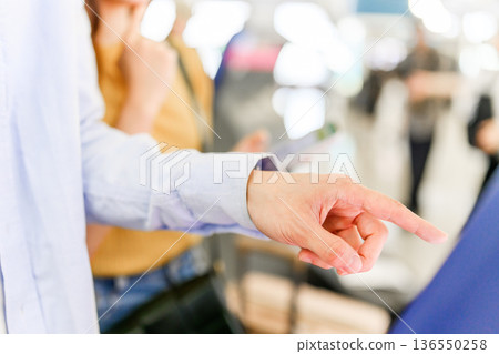 Airport guidance instructions ■Filming cooperation: Kansai International Airport (KIX) 136550258