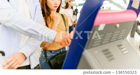 機場自助報到 ■攝影合作：關西國際機場（KIX） 136550323