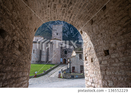 Medieval Stone Arch 136552229