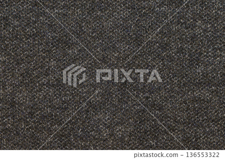Speckled tweed textile closeup for durable 136553322