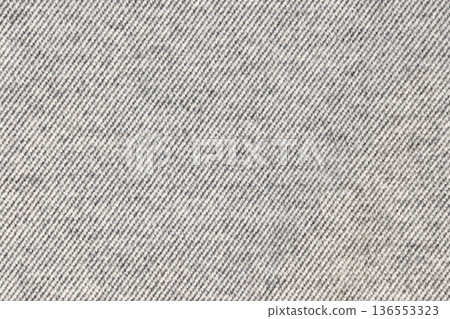 Diagonal twill weave texture in light grey Diagonal twill weave texture in light grey 136553323