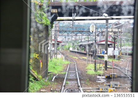JR北海道函館本線:從小樽站到餘市站的普通列車車窗外景色(2023年夏雨) JR北海道函館本線:從小樽站到餘市站的普通列車車窗外景色(2023年夏雨) 136553551