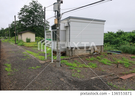 JR北海道函館本線：從餘市站到銀山站的普通列車車窗外景色（2023年夏雨） 136553871