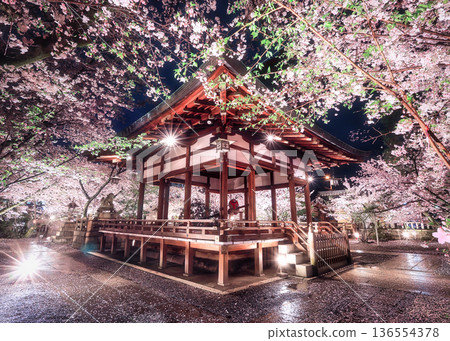 天尊神社被雨水浸透 天尊神社被雨水浸透 136554378