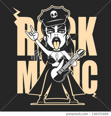Complete professional drum kit vector logo with bass drum, toms and cymbals Complete professional drum kit vector logo with bass drum, toms and cymbals 136555889