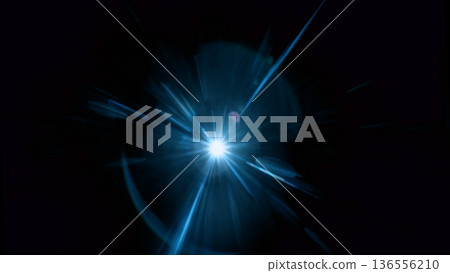 Real Lens Flare Reflections for Overlay or Transition Isolated on Black Background Real Lens Flare Reflections for Overlay or Transition Isolated on Black Background 136556210