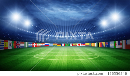stadium, football, soccer 136556246