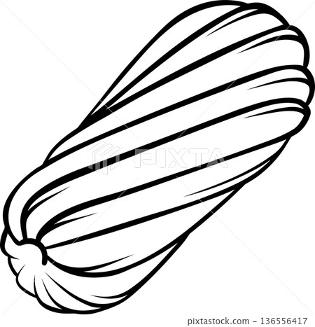 Eclair-shaped shortbread cookies, simple black and white icon. Minimalist vector illustration for bakery packaging, patisserie branding or dessert menus Eclair-shaped shortbread cookies, simple black and white icon. Minimalist vector illustration for bakery packaging, patisserie branding or dessert menus 136556417