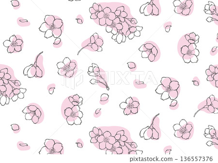 simple cherry blossom pattern simple cherry blossom pattern 136557376