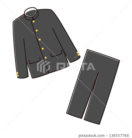 uniform illustration uniform illustration 136557768