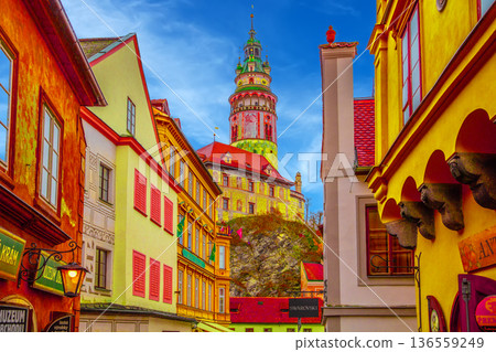 Colorful city Colorful city 136559249