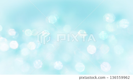Sparkling soft background of beads Light blue Fairy tale light Sparkling soft background of beads Light blue Fairy tale light 136559962