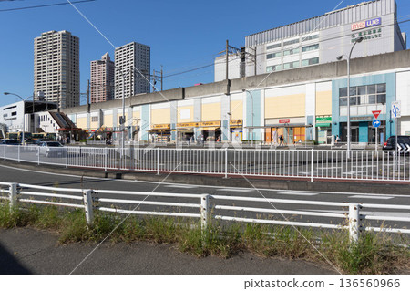 從橋本站南出口看到的街景 136560966