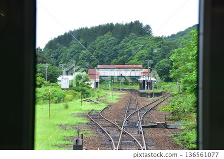 JR Hokkaido Hakodate Main Line: Scenery from the window of a local train from Ginzan Station to Kutchan Station (Summer rain, 2023) JR Hokkaido Hakodate Main Line: Scenery from the window of a local train from Ginzan Station to Kutchan Station (Summer rain, 2023) 136561077