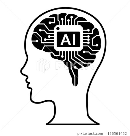 AI Icon 136561432