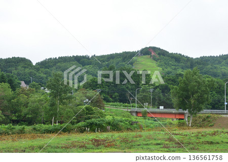 JR Hokkaido Hakodate Main Line: Scenery from the window of a local train from Kutchan Station to Konbu Station (Summer rain, 2023) JR Hokkaido Hakodate Main Line: Scenery from the window of a local train from Kutchan Station to Konbu Station (Summer rain, 2023) 136561758