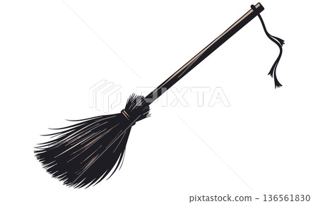 Silhouette [Broom] 136561830