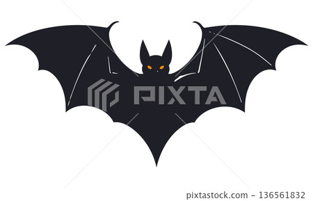 Silhouette [Bat] 136561832