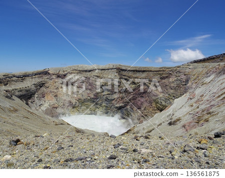 Aso Nakadake Crater (Aso City, Kumamoto Prefecture) 136561875