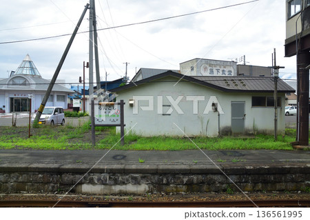 JR Hokkaido Hakodate Main Line: Scenery from the window of a local train from Konbu Station to Netsumi Station (Summer rain, 2023) JR Hokkaido Hakodate Main Line: Scenery from the window of a local train from Konbu Station to Netsumi Station (Summer rain, 2023) 136561995
