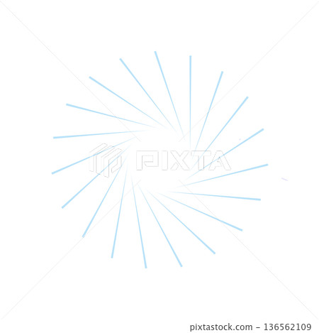 Blue Rotating Line Blue Rotating Line 136562109