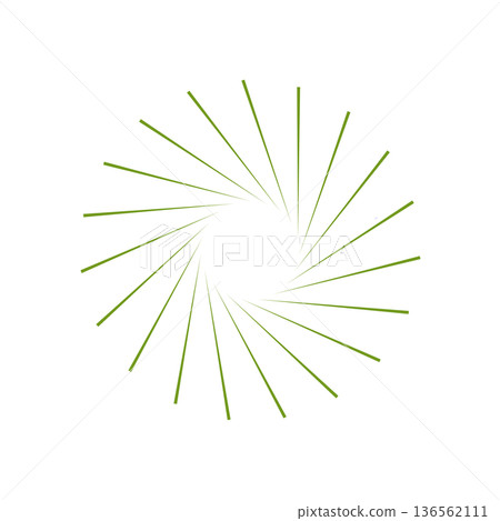 Green Rotating Line Green Rotating Line 136562111
