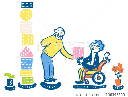 一對老年夫婦回顧過往,重塑人生。他們之間的紐帶以及未來的生活(個人重建系列) 一對老年夫婦回顧過往,重塑人生。他們之間的紐帶以及未來的生活(個人重建系列) 136562233