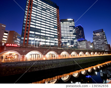 Kanda River and Marché Écute Kanda Manseibashi, Tokyo 136562656