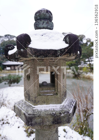 Joruriji snow scene 136562918