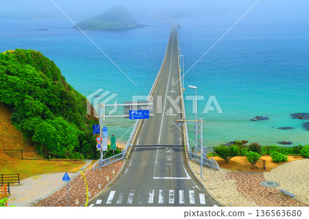 Kiri no Tsunoshima Bridge 2155 Kiri no Tsunoshima Bridge 2155 136563680