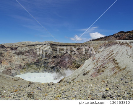 Mount Aso crater (Kumamoto Prefecture) Mount Aso crater (Kumamoto Prefecture) 136563810