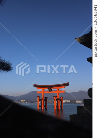 Itsukushima Shrine on Miyajima Island in Aki [Hiroshima Prefecture] 136563941
