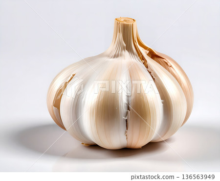 Fresh garlic 136563949