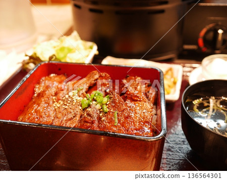 Skirt steak set meal Skirt steak set meal 136564301