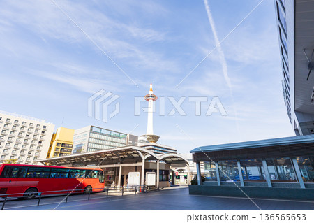 Cityscape around Kyoto Station (numbers, logos, and people edited) Cityscape around Kyoto Station (numbers, logos, and people edited) 136565653