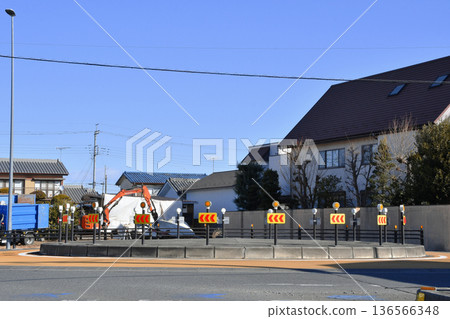 Hanyu City roundabout_07 136566348