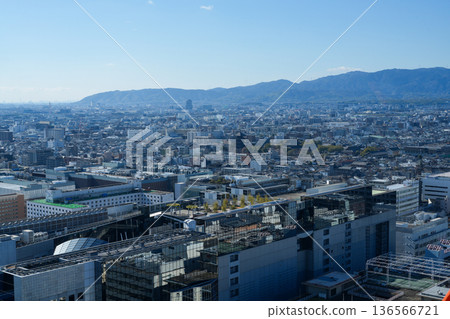 從京都塔眺望京都城市景觀（攝於2026年1月） 136566721