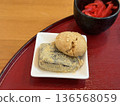 Delicious Japanese sweets 136568059