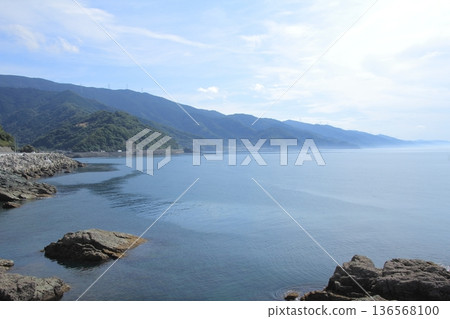 愛媛郡伊予市 - 日落小酒線景色 136568100