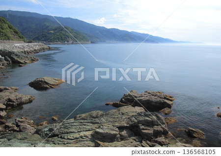 Iyo City, Ehime Prefecture - View from the Sunset Koyake Line 136568105