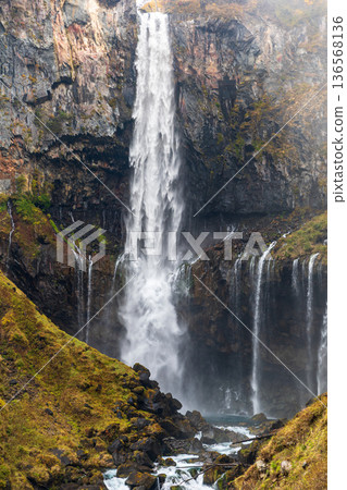 Scenery around Kegon Falls, Chuguji Shrine, Nikko City, Tochigi Prefecture 136568136