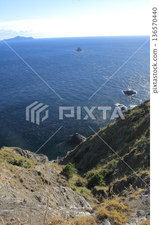 Landscape of Cape Takamo, Ainan Town, Ehime Prefecture 136570440